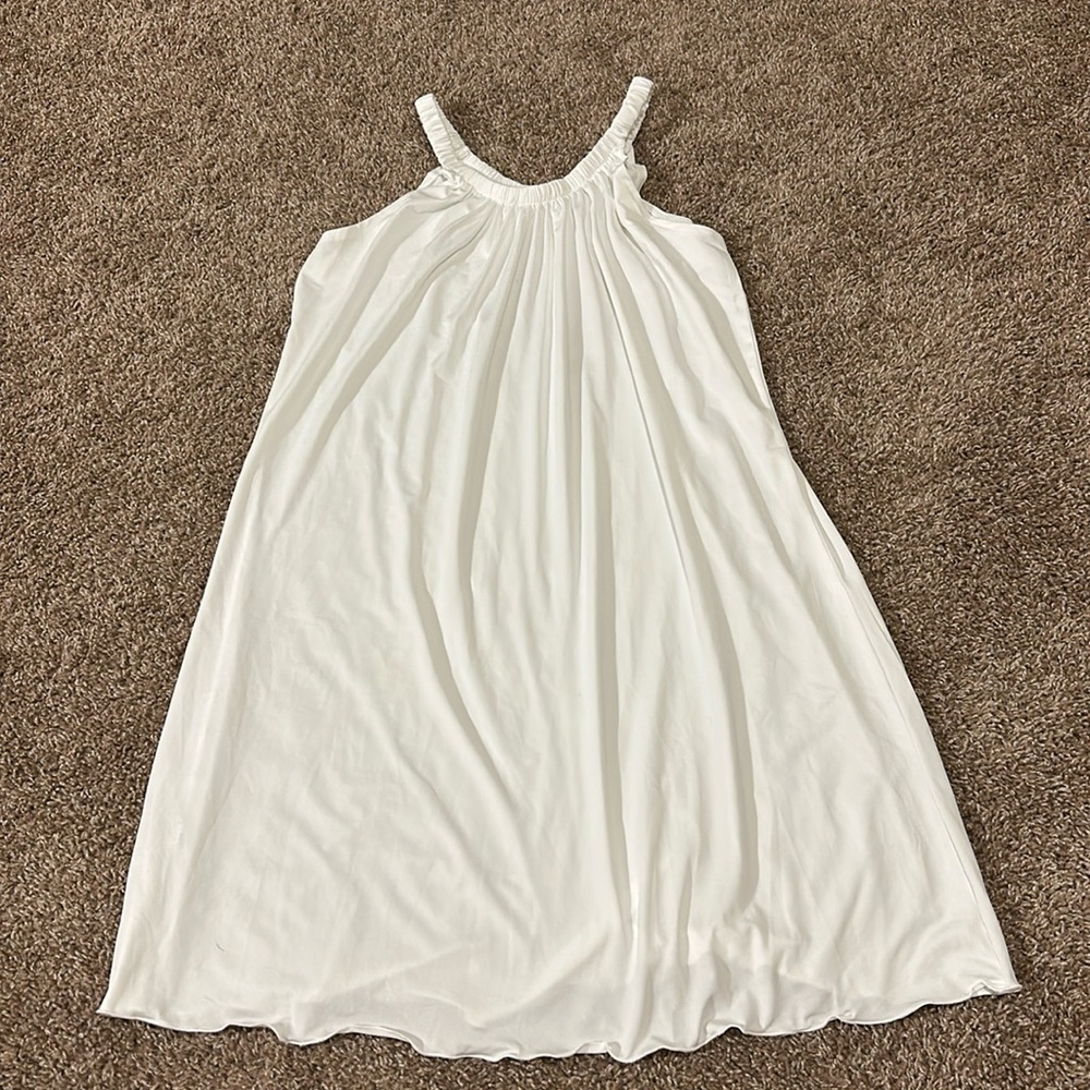 White Tank Top Dress